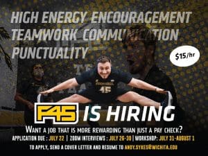 F45 is hiring.