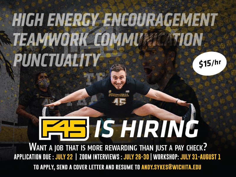 F45 is hiring.
