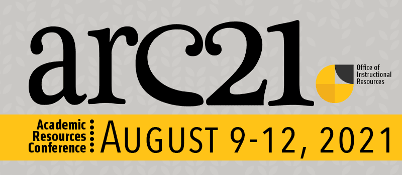 Academic Resources Conference August 9-12