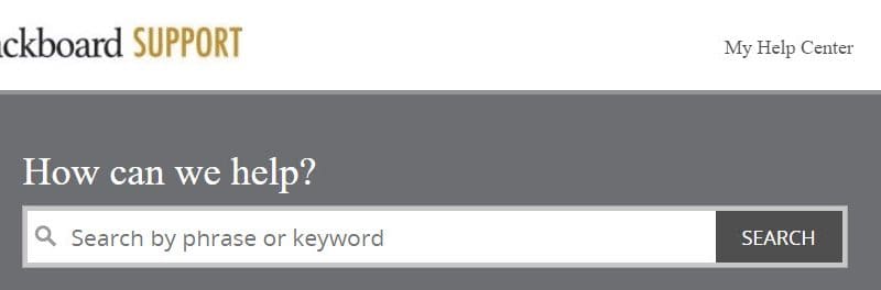WSU Blackboard Support Self-Help Portal. How can we help? Search by phrase or keyword. Search. My Help Center. Create Case. Log in.