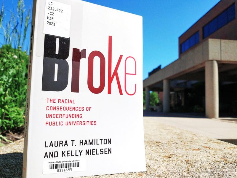 Image of physical copy of the book "Broke."