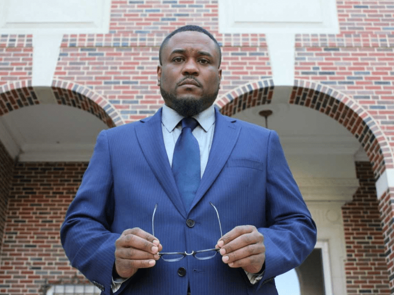 Dr. Kevin Harrison pictured at Wichita State University campus.