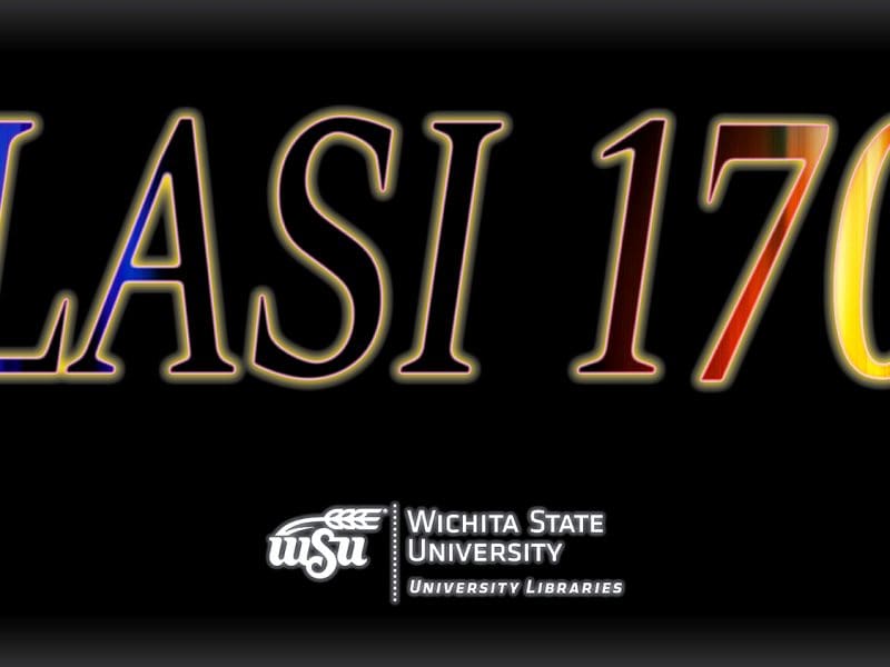 Graphic featuring text 'LASI 170 - Introduction to Library Research.'