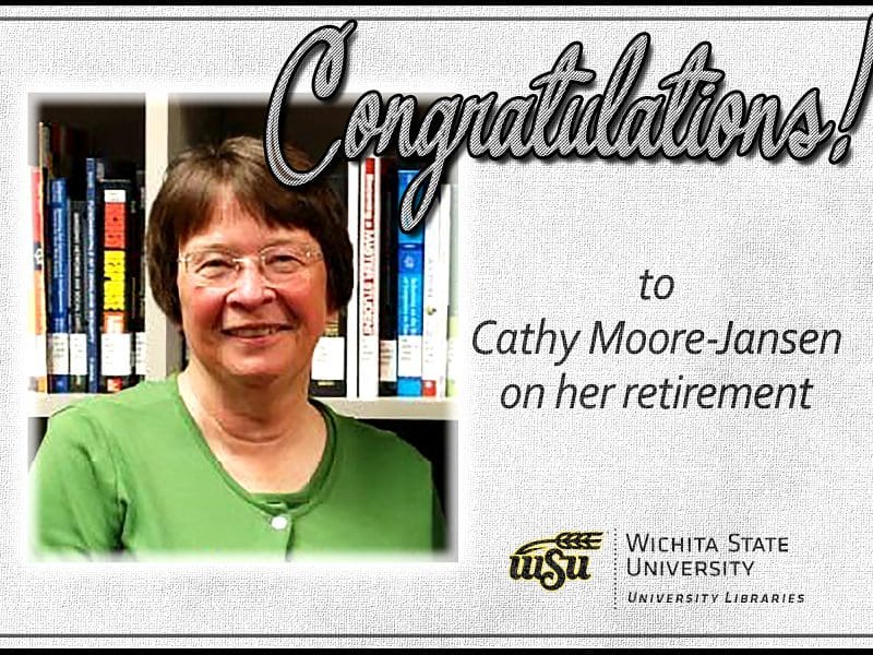 Congratulations to Cathy Moore-Jansen on her retirement!