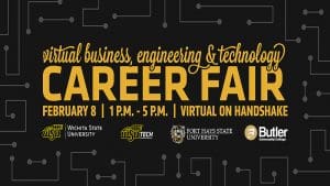 Virtual Business, Engineering & I.T. Career Fair, Feb. 8, 1 - 5 p.m., Virtual on Handshake