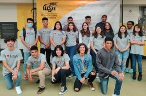 This is a picture of our high school aged student participants from the UBMS 2021 summer program.