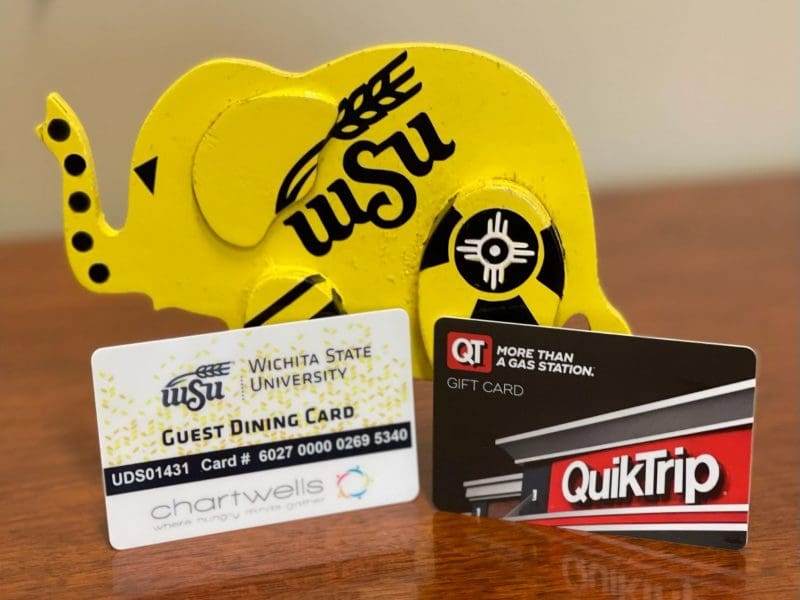 photo of both a shocker dollar card and a QuikTrip card.