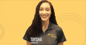 The Heskett Centers newly hired massage therapist, Taysha Cay