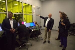 Picture of U.S. Assistant Secretary of Commerce for Economic Development (EDA) Alejandra Y. Castillo visited Wichita State University’s National Institute for Aviation Research.