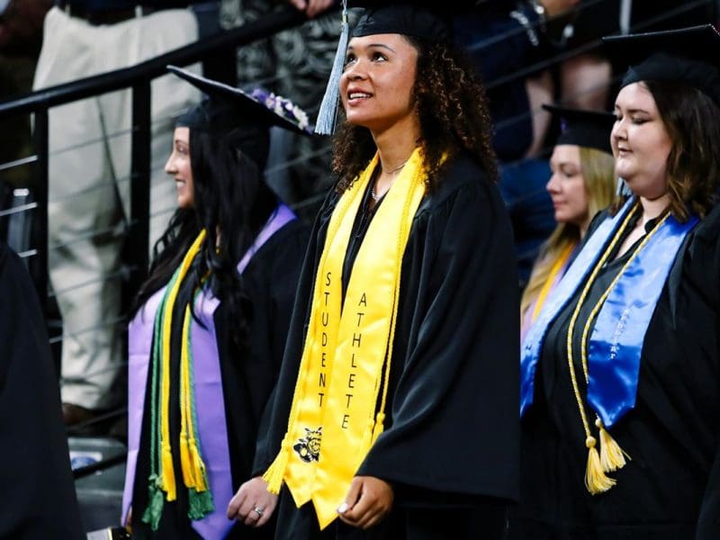 Image of WSU graduates.