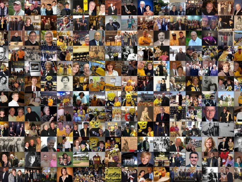 Photo montage of Shockers