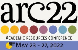 Academic resources conference May 2022.