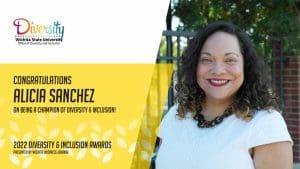 Congratulations Alicia Sanchez on being a champion of diversity & inclusion! 2022 Diversity & Inclusion Awards presented by Wichita Business Journal