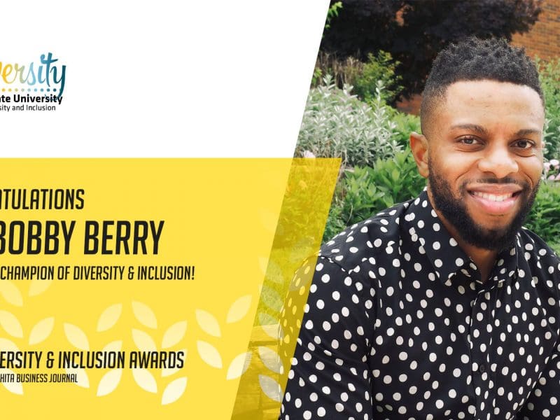 Congratulations Dr. Bobby Berry on being a champion of diversity and inclusion! 2022 Diversity & Inclusion Awards presented by Wichita Business Journal