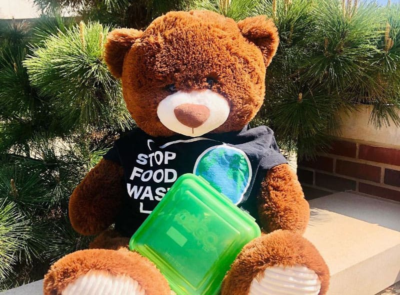 Wu Bear with Eco Container