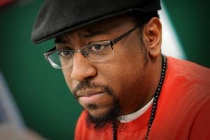 Rapper, educator Cash Hollistah will present "Sunflower Music," a presentation of the Humanities Kansas Speakers Bureau.