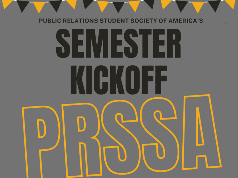 Semester Kickoff PRSSA