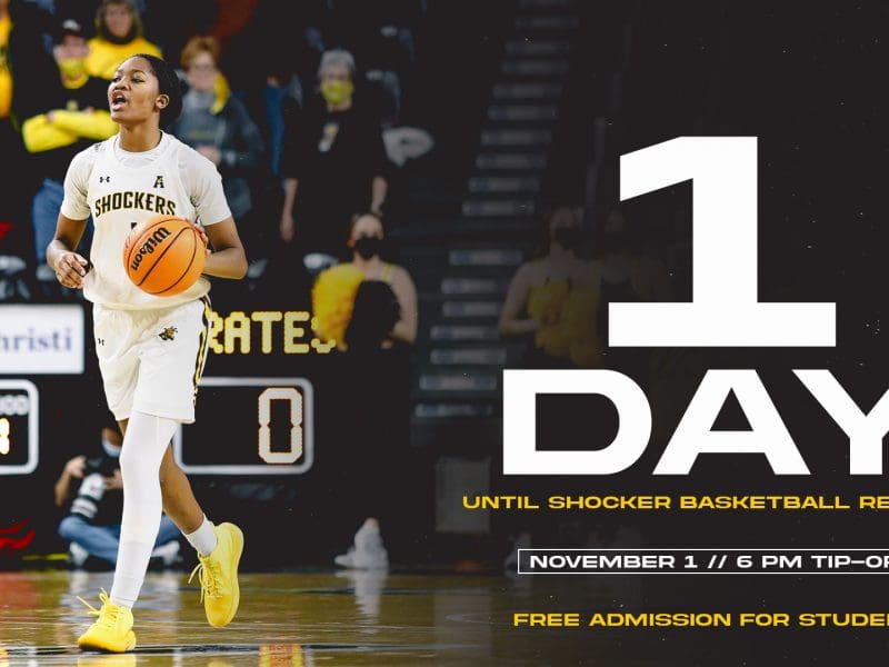 1 day until Shocker Women's Basketball tips off their season!