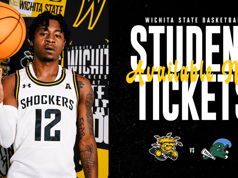 Wichita State Basketball Student Tickets Available Now; Shockers vs Tulane
