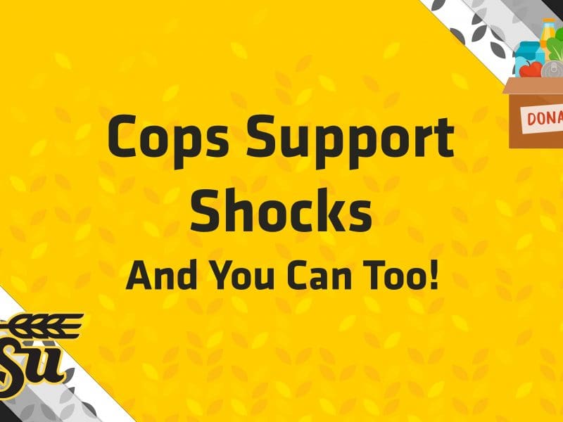 Cops support shocks and you can too!