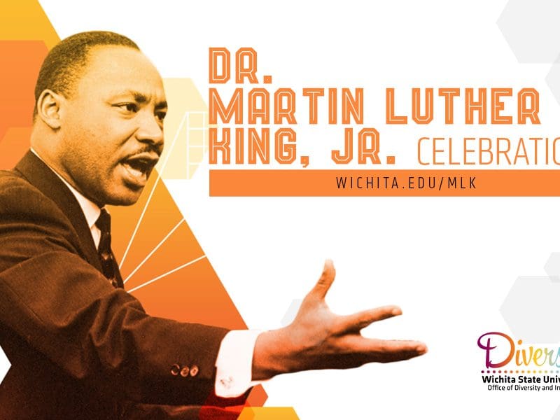 A picture of Dr. Martin Luther King, Jr. | Dr. Martin Luther King, Jr. Celebrations | wichita.edu/mlk