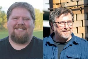 Photos of Jeff Pulaski and Barry Badgett.