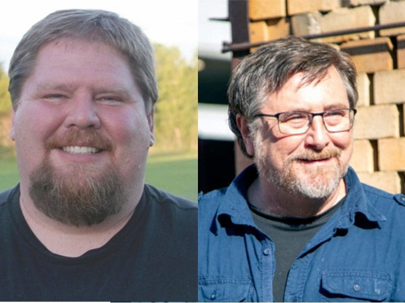 Photos of Jeff Pulaski and Barry Badgett.