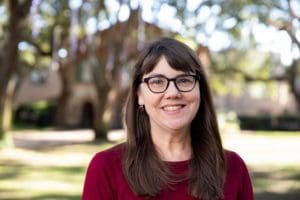 Photo of Dr. Deborah Boyle, professor of philosophy at the College of Charleston.