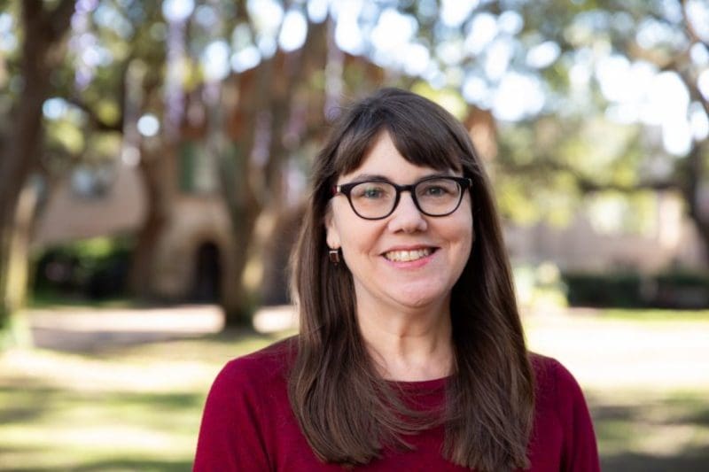 Photo of Dr. Deborah Boyle, professor of philosophy at the College of Charleston.