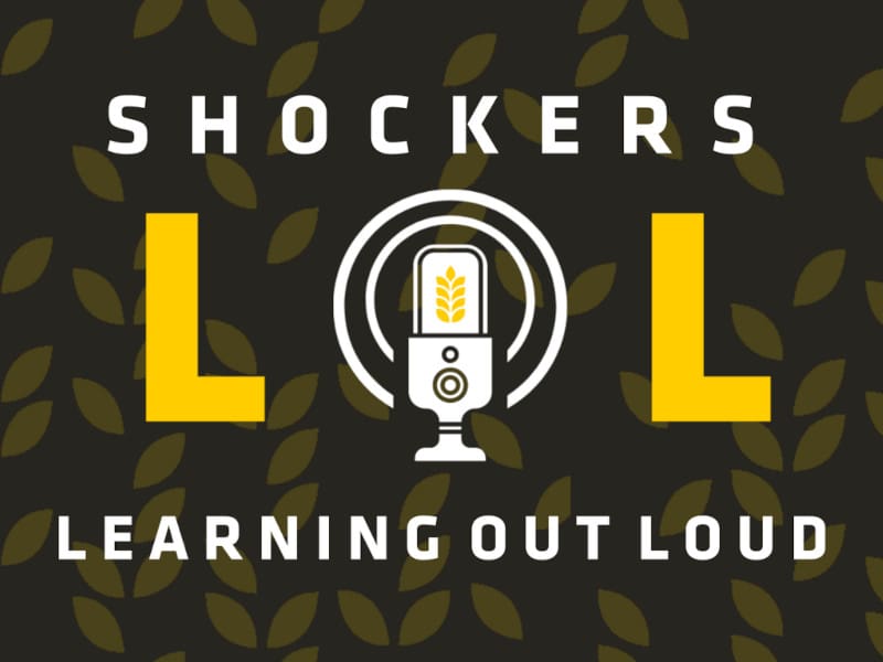 Shockers Learning Out Loud podcast logo