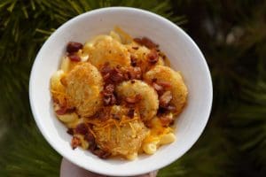 Photo of the new mac and cheese bowl at Brkfst & Co.