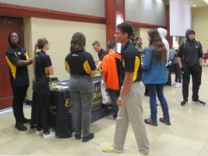 Photo of students and staff of the Office of Special Programs at the National TRIO Day 2023 event.
