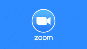 Image of the Zoom logo.