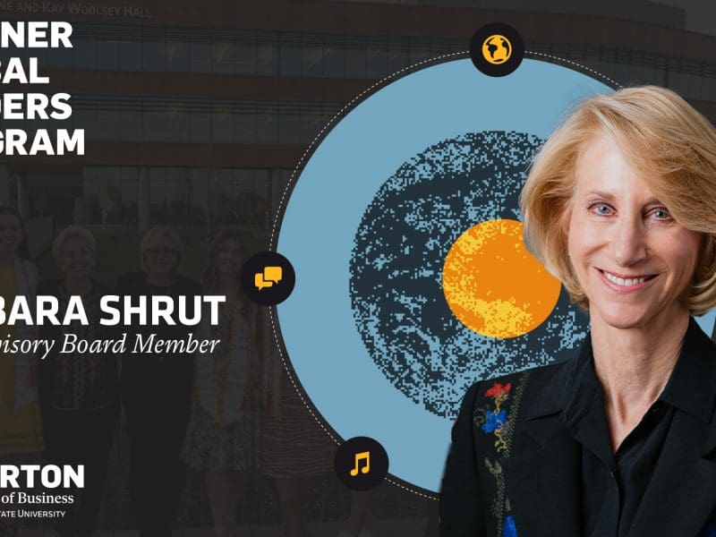 Barbara Shrut, new advisory board member of the Widener Global Leaders Program