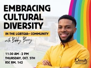 11:30AM- 2PM , RSC RM. 142, October 5