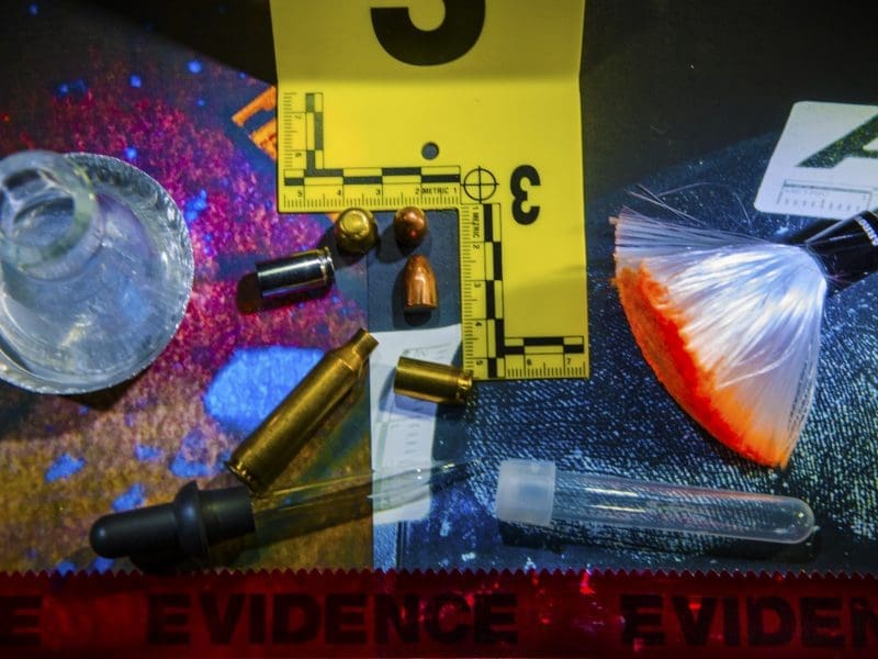 Miscellaneous items of forensic science paraphernalia