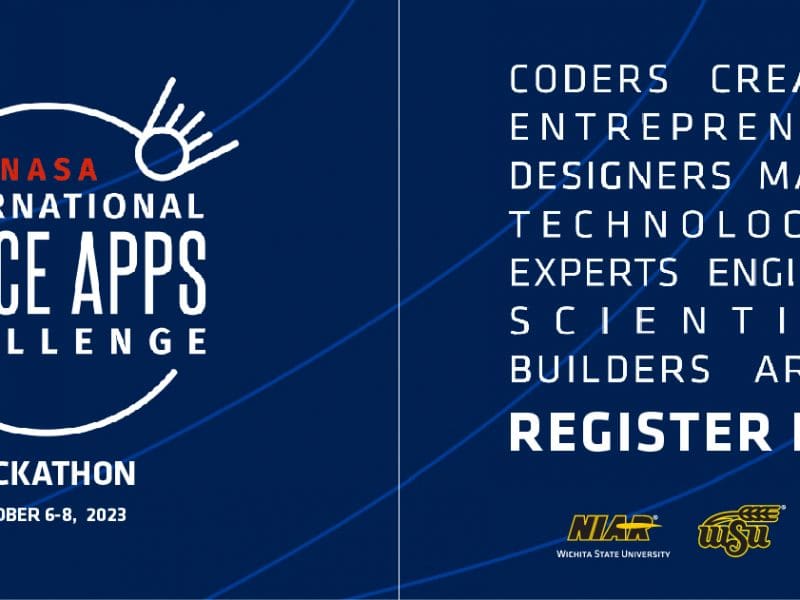 NASA International Space Apps Challenge. Hackathon. October 6-8, 2023. Coders, creators, entrepreneurs, designers, makers, technologists, experts, engineers, scientists, builders