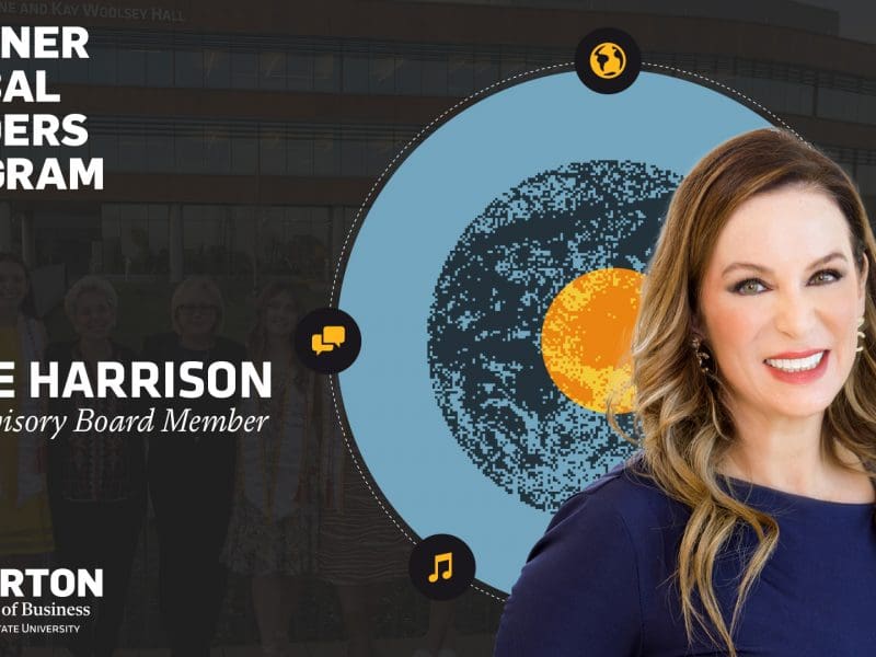 Jamie Harrison, chief growth officer at Meritrust Credit Union and the newest member of the Widener Global Leaders Program advisory board.