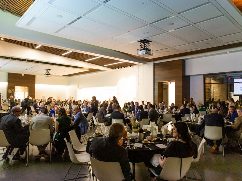 Attendees of the celebration