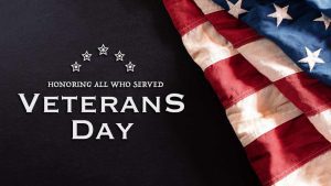 American Flag honoring all who served