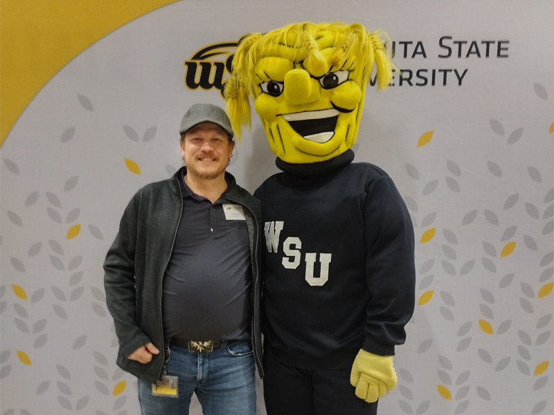 Daniel Ludlow poses with WuShock