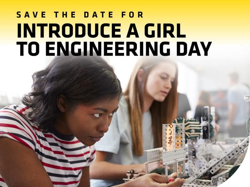 Save the date for: Introduce a Girl to Engineering Day