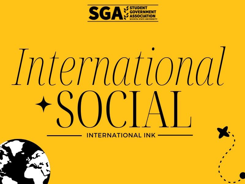 International Social on Wednesday, March 6th, at 6:00pm in the Shocker Grill and Lanes. SGA will be providing FREE food, bowling, pool, games, and a competition to win prizes.