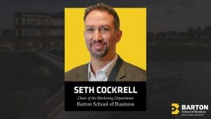 Seth Cockrell, the next Chair of the Marketing Department at the Barton School of Business.