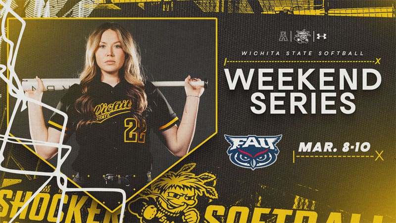 Wichita State Softball Weekend Series vs FAU March 8-10