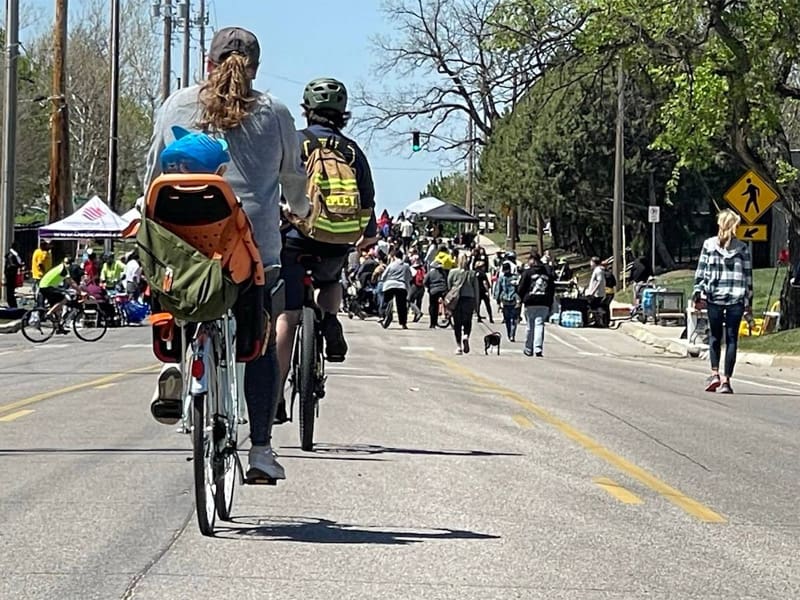 Wichitans visit campus during Open Streets ICT
