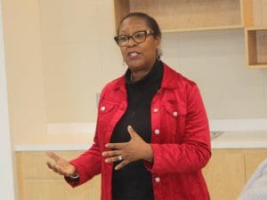 Dr. Alicia Thompson presents at Wichita State Connect