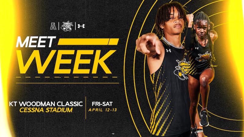 Meet Week. KT Woodman Classic. Cessna Stadium. Fri-Sat April 12-13.