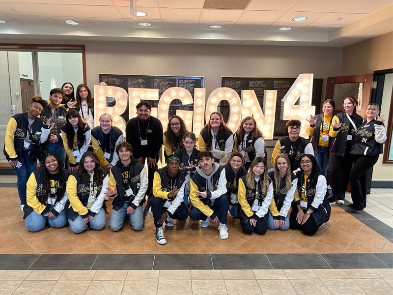 Members of the WSU Office of First-Year Programs attend the 2024 NODA Region IV Joint Regional Conference
