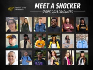 A collage of some of WSU's spring 2024 graduates